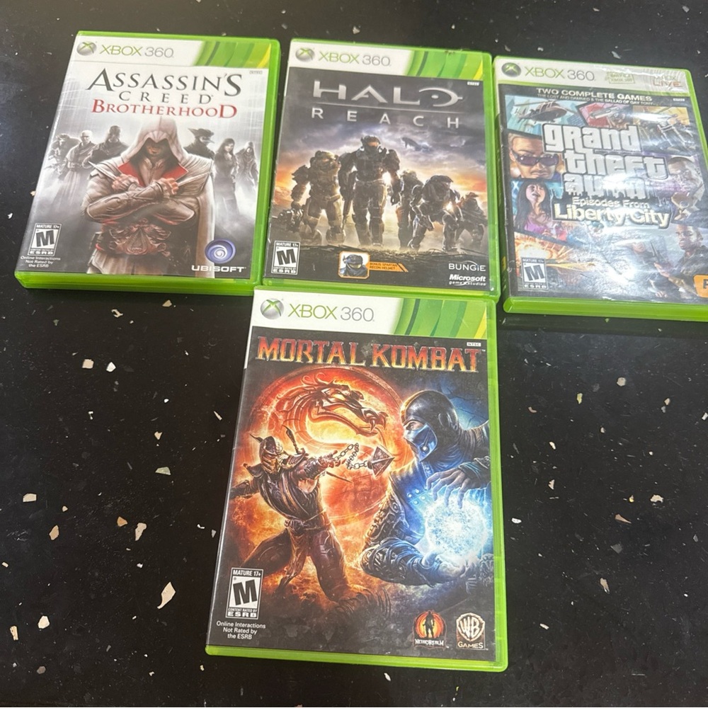 Microsoft Xbox 360 Green Video Games